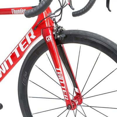 22 Speed Carbon Fibre Gravel Bike Aluminum Alloy Rim With 700C Wheelsets